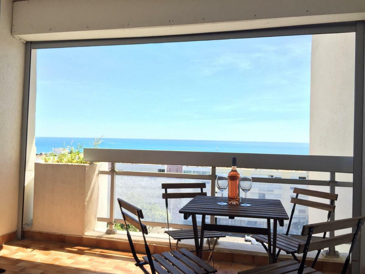 Exceptionnel ! Appartement Vue Imprenable Sur Mer. Carnon-Plage Exterior foto